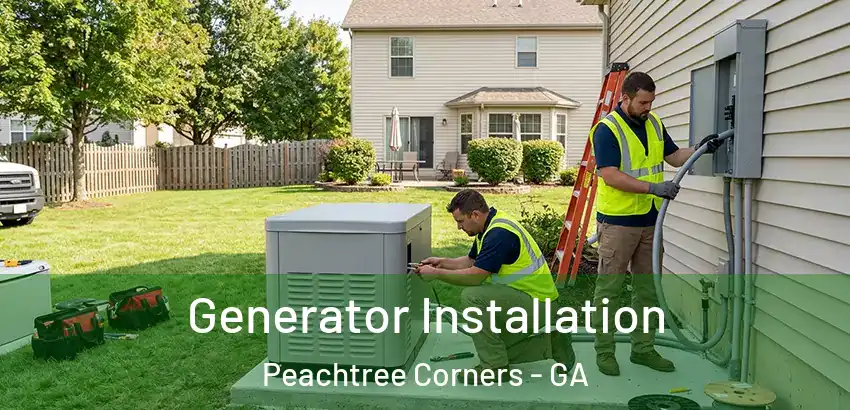 Generator Installation Peachtree Corners - GA