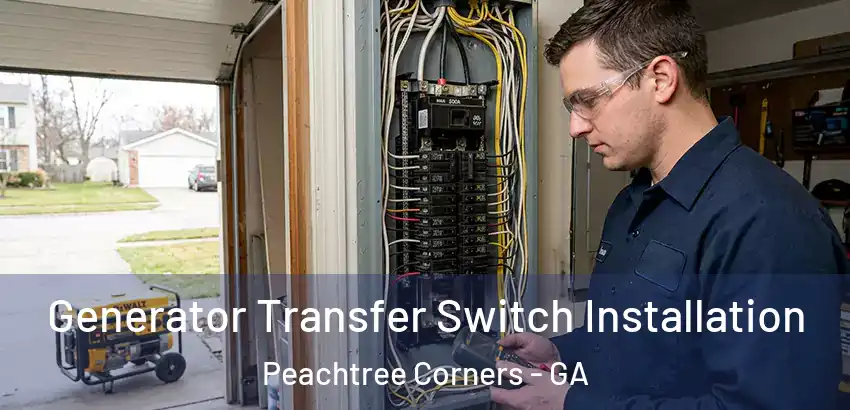 Generator Transfer Switch Installation Peachtree Corners - GA
