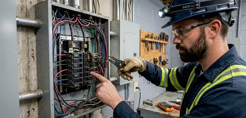 Breaker Box Short Circuit Repair in Peachtree Corners