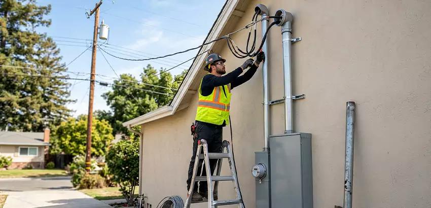 Electrical Service Entrance and Mast Upgrade in Peachtree Corners