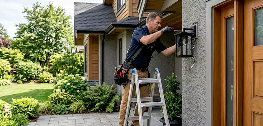Outdoor and Exterior Light Fixture Installation in Peachtree Corners