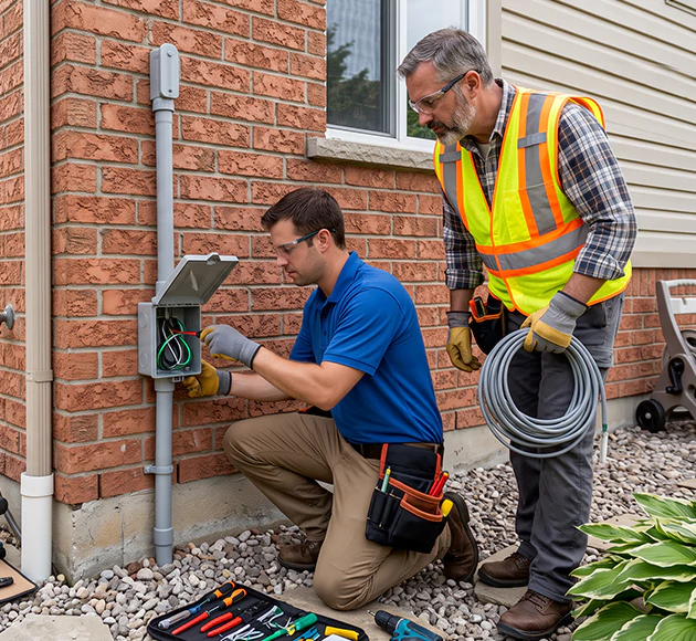 Professional Outdoor Outlet Installation: Your Local Exterior Wiring Team in Peachtree Corners, GA